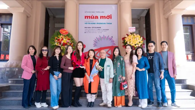 Màu cổ tích trong triển lãm 'Mùa mới'